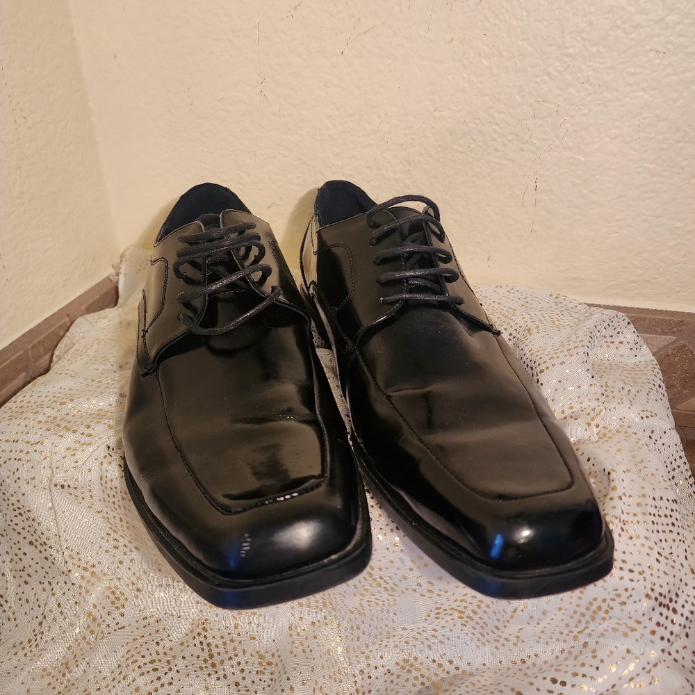 Stacey Adam's Men's Black Oxfords